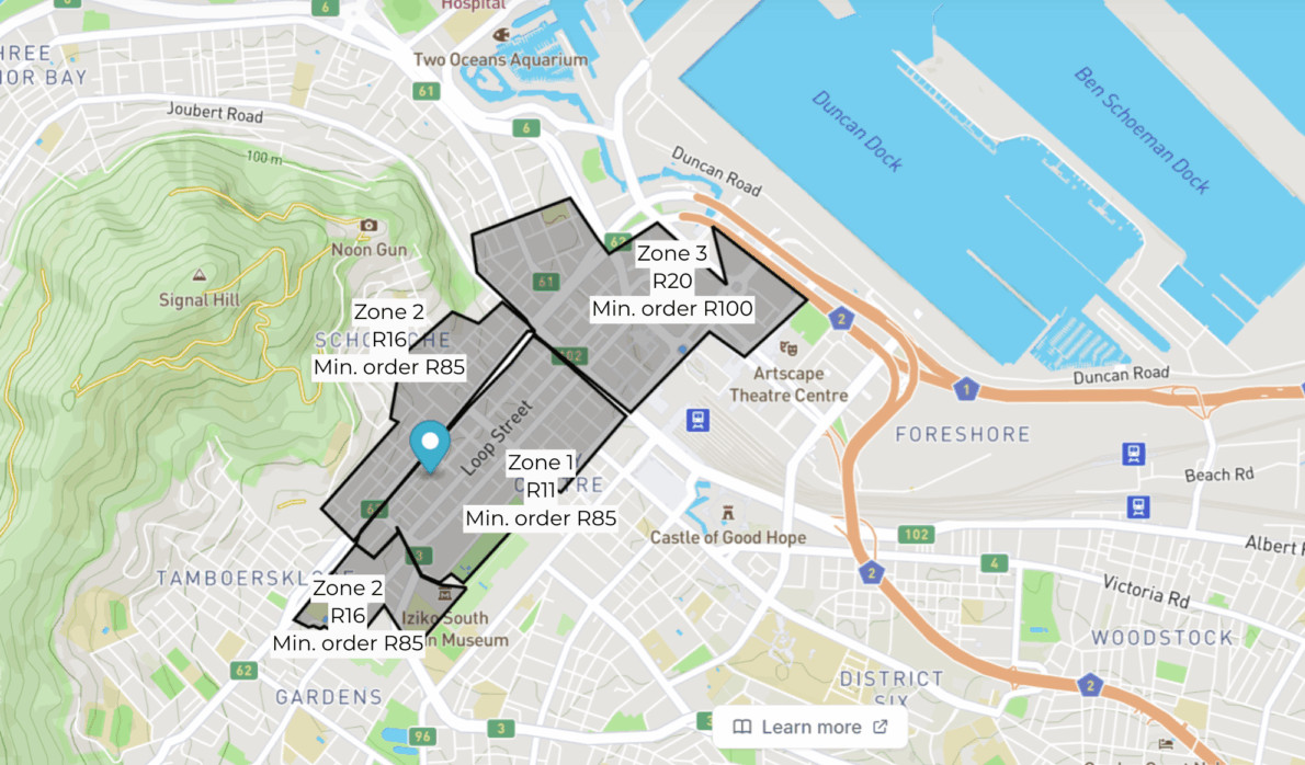 delivery info